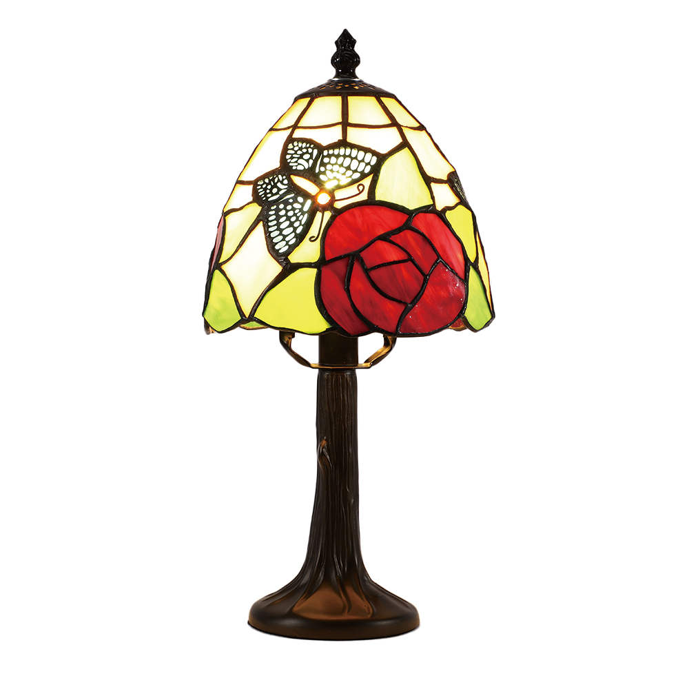 Stained Glass Tiffany-Style Table Lamp