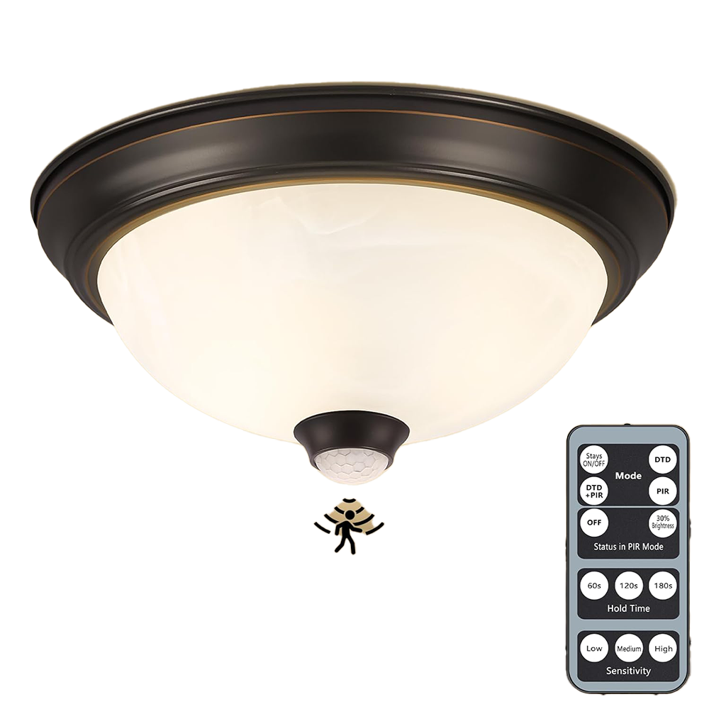 Modern Bronze Ceiling Light