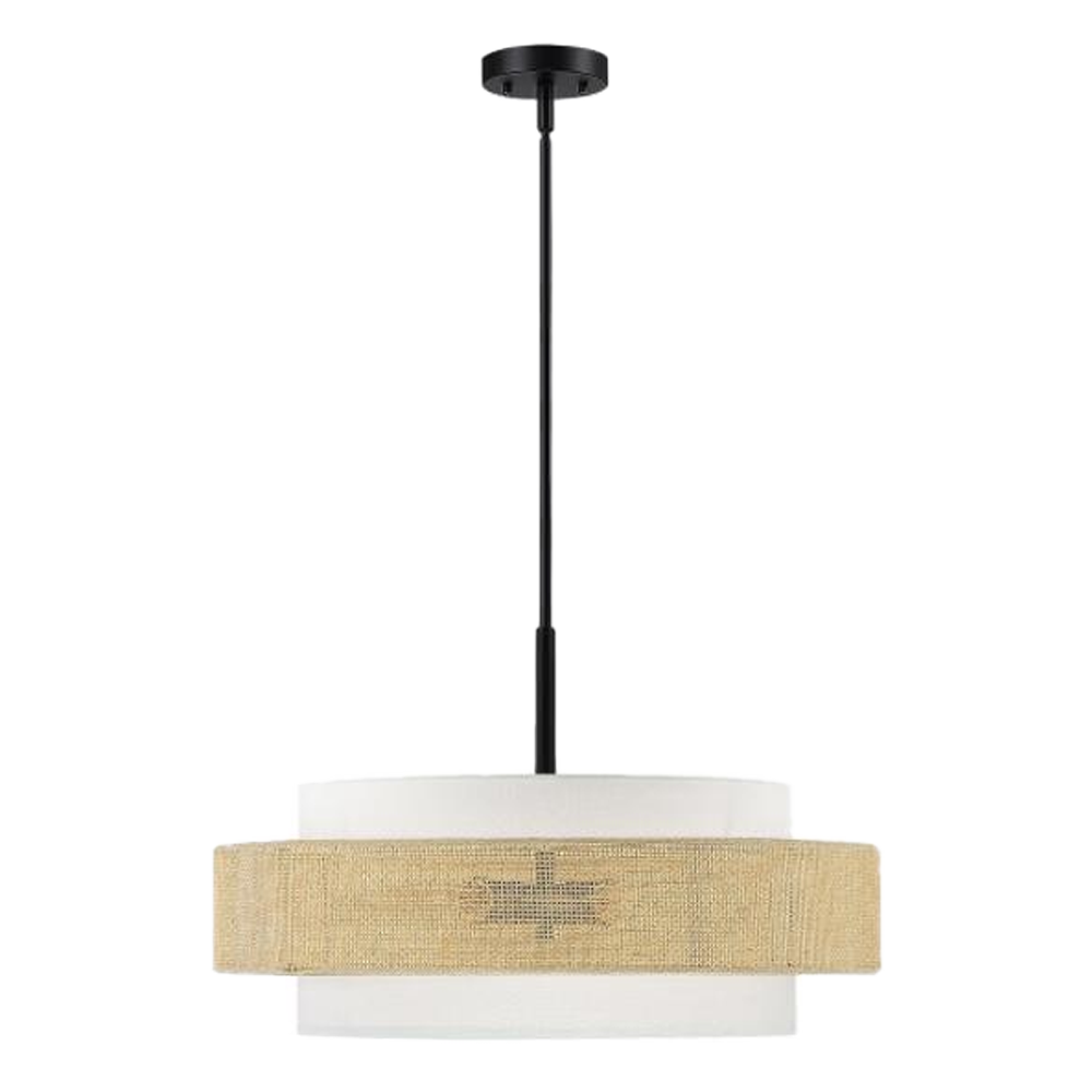 Bohemian Semi Flush Mount Ceiling Light