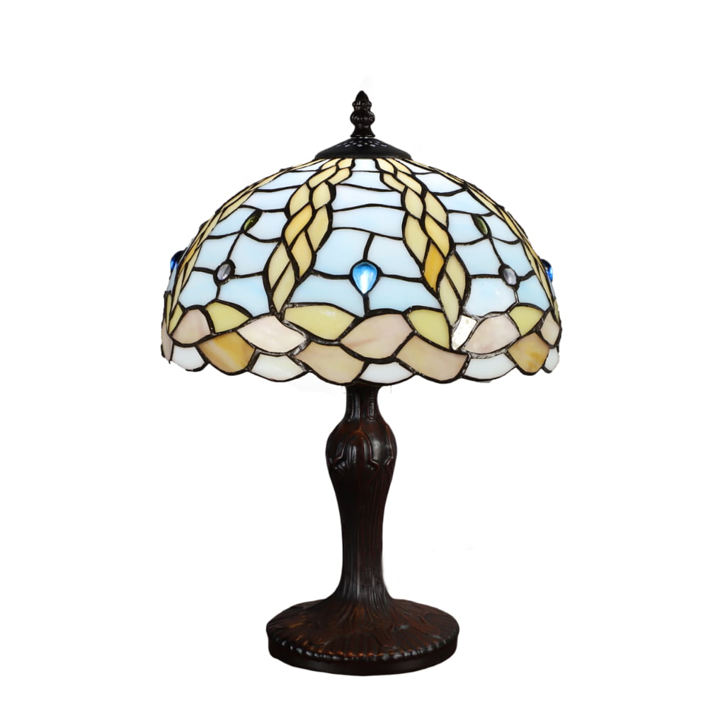 Tiffany Dragonfly Stained Glass Table Lamp
