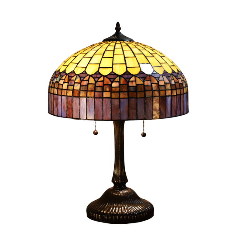 Tiffany Dragonfly Stained Glass Table Lamp